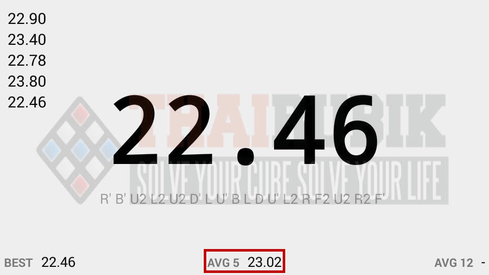 cubetimer-avg5